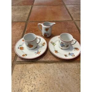 Vintage Rudolstadt Happifats by Beyer & Bock Germany / 5 pieces